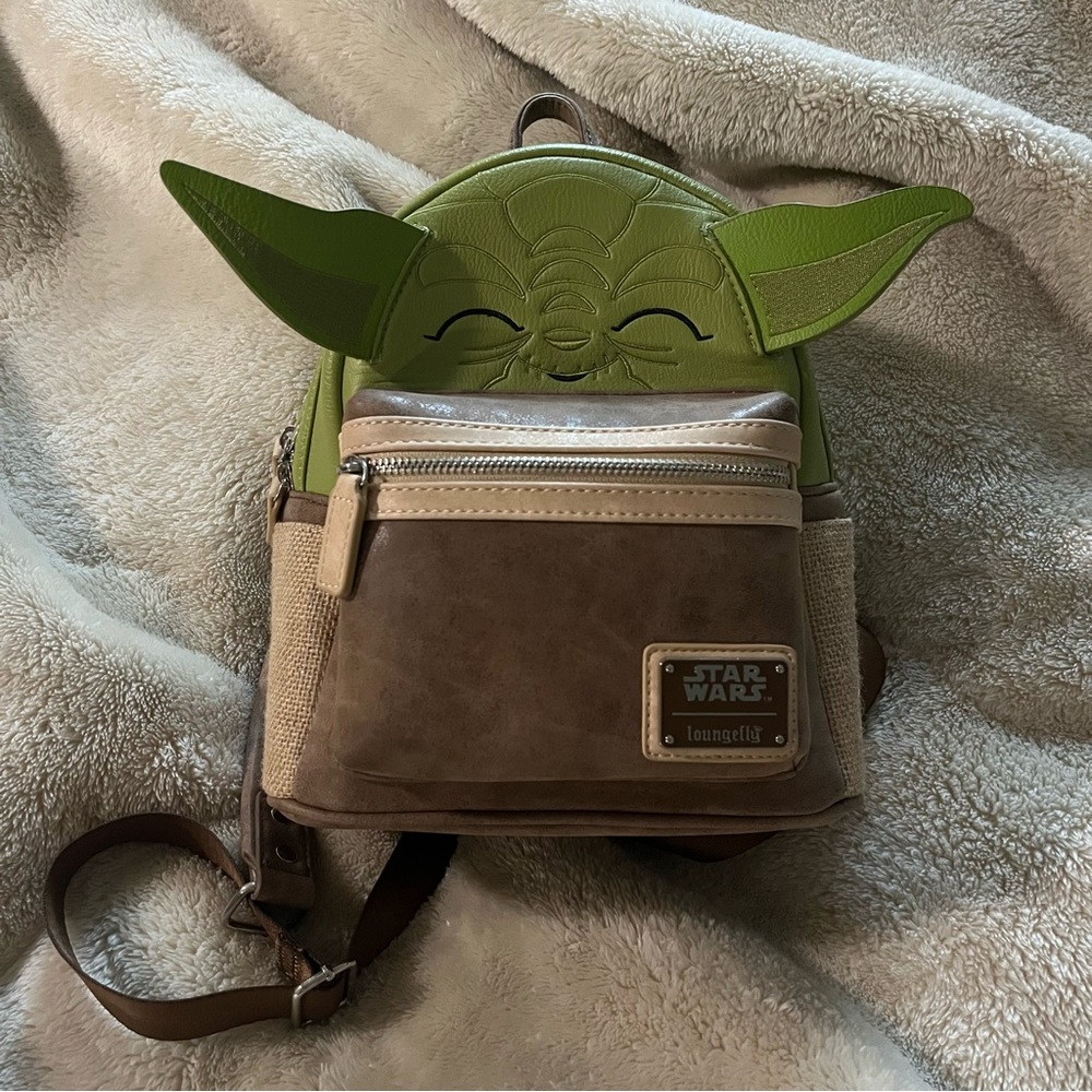 Loungefly Star Wars Yoda Backpack Disney